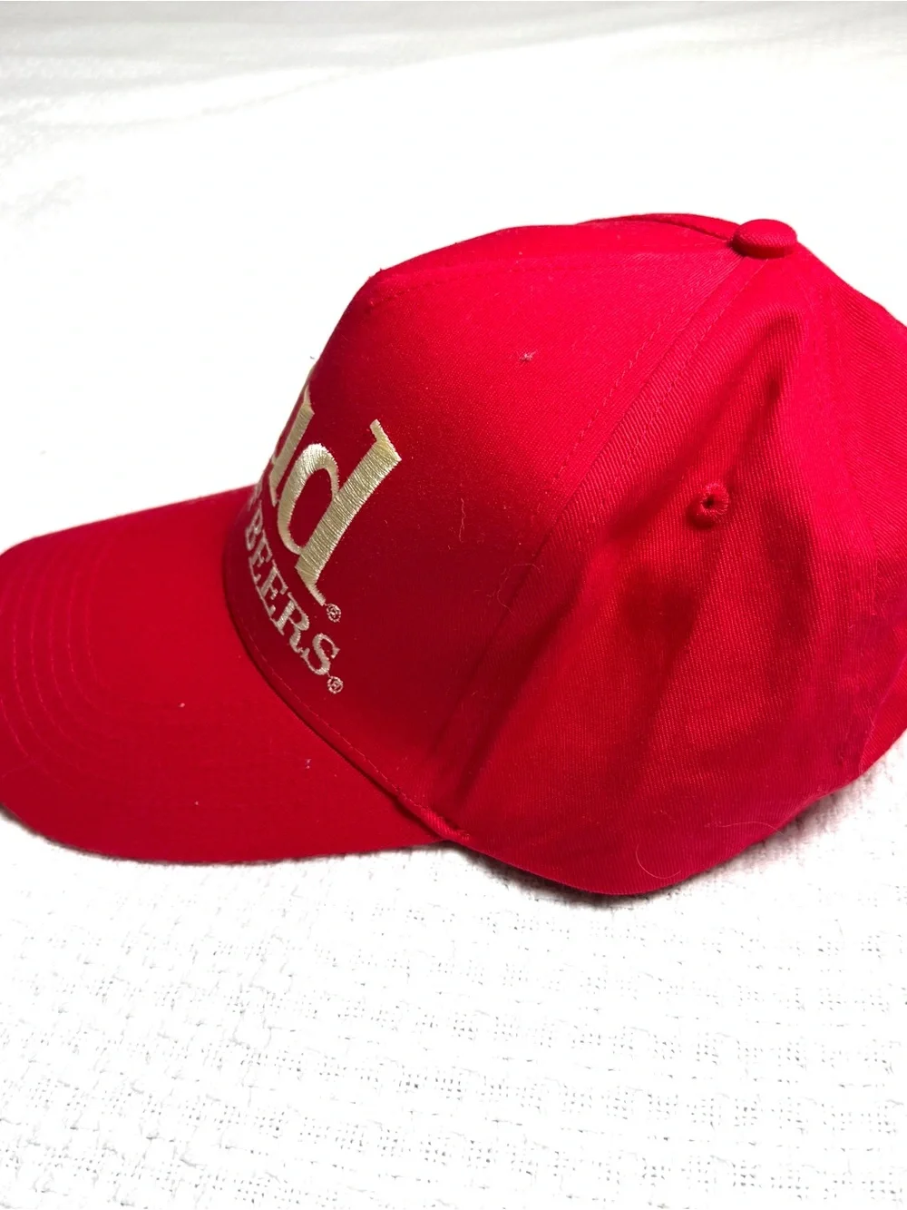 Budweiser x PacSun King of Beers Red Snapback Hat BBQ Cap